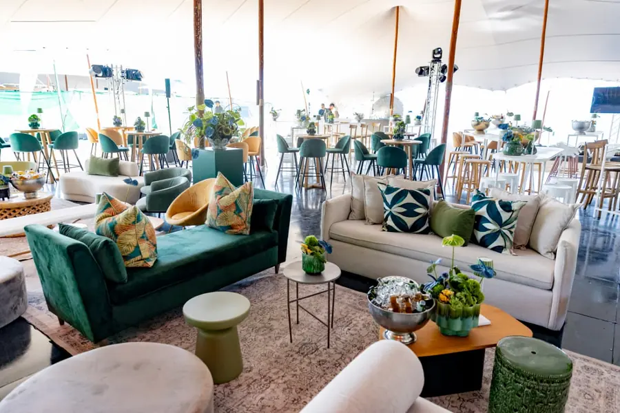 VIP hospitality lounge